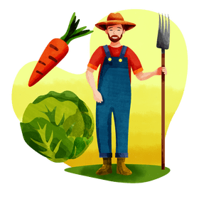 Farmer vector