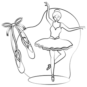 Ballerina clipart free download