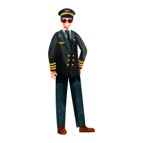 Pilot clipart