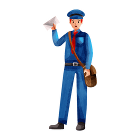Postman clipart