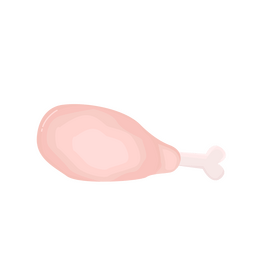 Chicken meat clipart