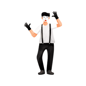 Mime clipart