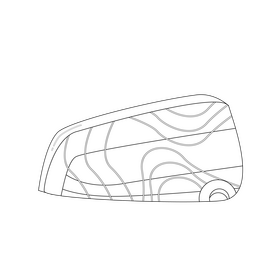 Fish healthy food black and white clipart