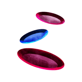 Spinning plates clipart