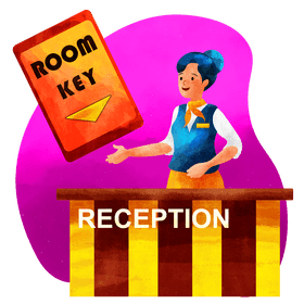 Receptionist vector