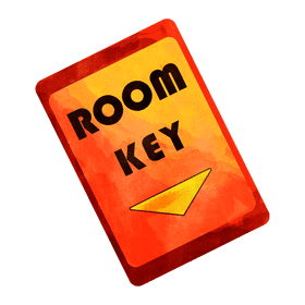 Room key clipart
