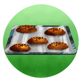 Cookies vector