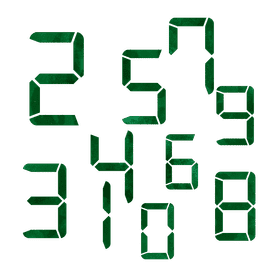 Numbers clipart