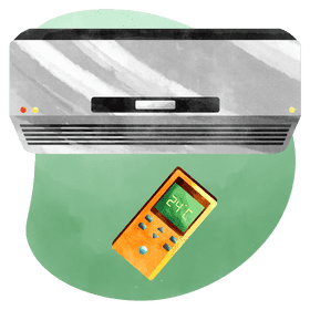 Air conditioner vector