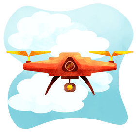Drone vector