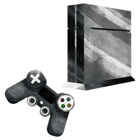 Game console clipart