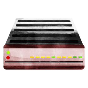 Modem clipart