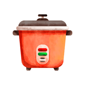 Rice cooker clipart