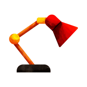 Table lamp clipart