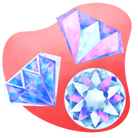 Gems vector