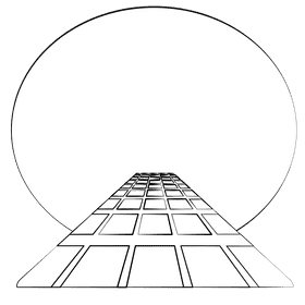 Pavement black and white clipart