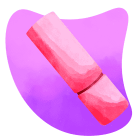 Tube of lip balm vector
