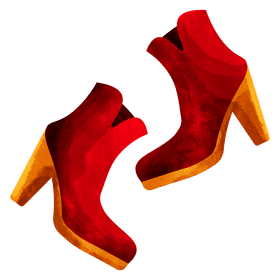 Ankle boots clipart
