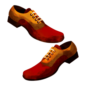 Dress shoes clipart