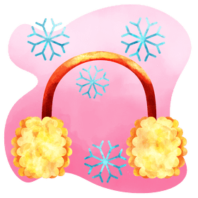 Ear muffs vector