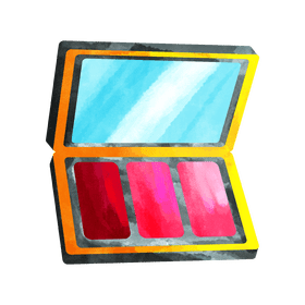 Eye shadow clipart