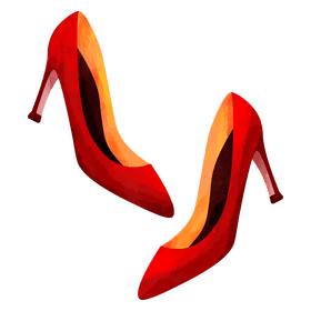 High heels clipart