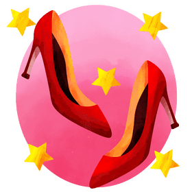 High heels vector