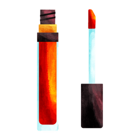 Lip gloss clipart
