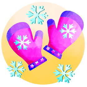 Mittens vector