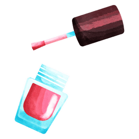 Nail polish clipart