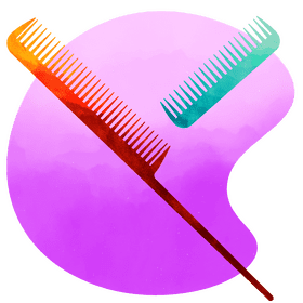 Rattail comb vector