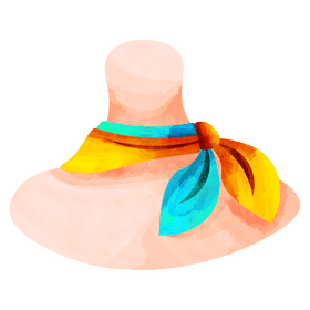 Short scarf clipart