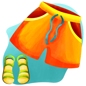 Shorts vector