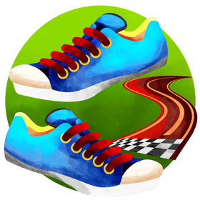 Sneakers vector