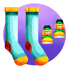 Socks vector