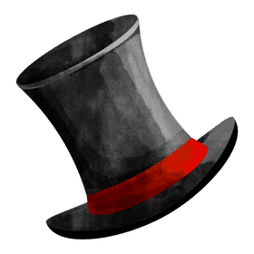 Top hat clipart