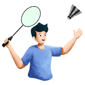 Badminton clipart