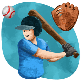 Baseball vector