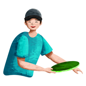 Frisbee clipart