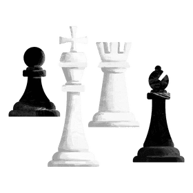 Chess pieces clipart