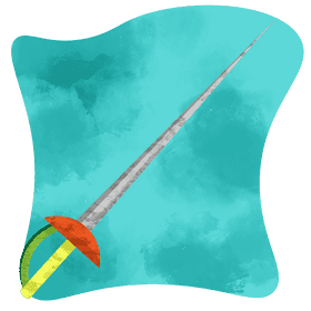 Fencing blade vector