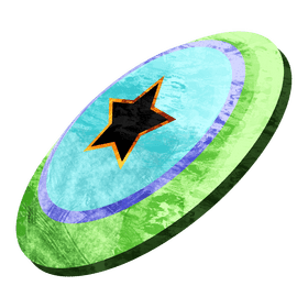 Frisbee disk clipart