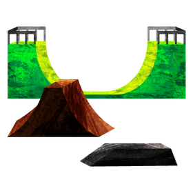 Skatepark clipart