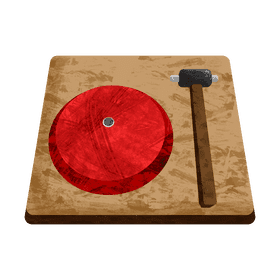 Trip gong clipart