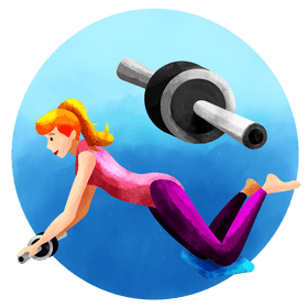 Ab roller vector
