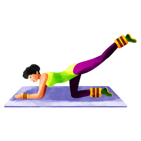 Ankle wrist weigths clipart