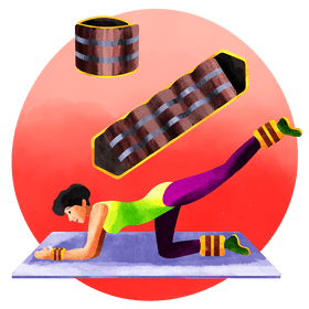 Ankle wrist weigths vector