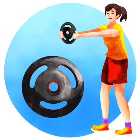 Grip plate vector