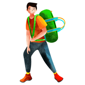 Gym bag clipart