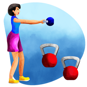Kettle bell vector